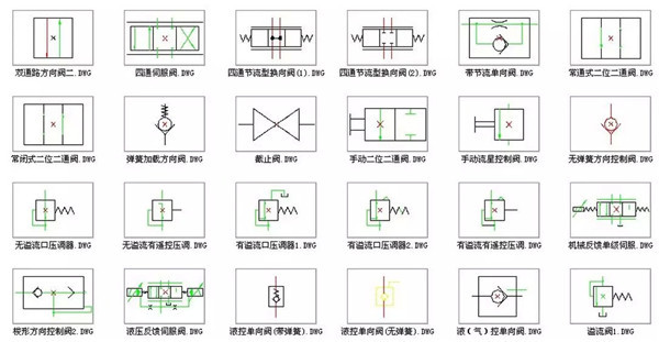 液壓符號