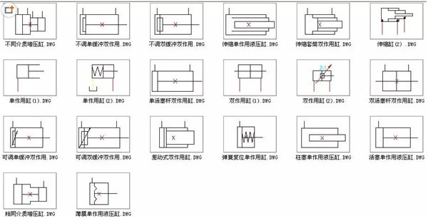 液壓符號